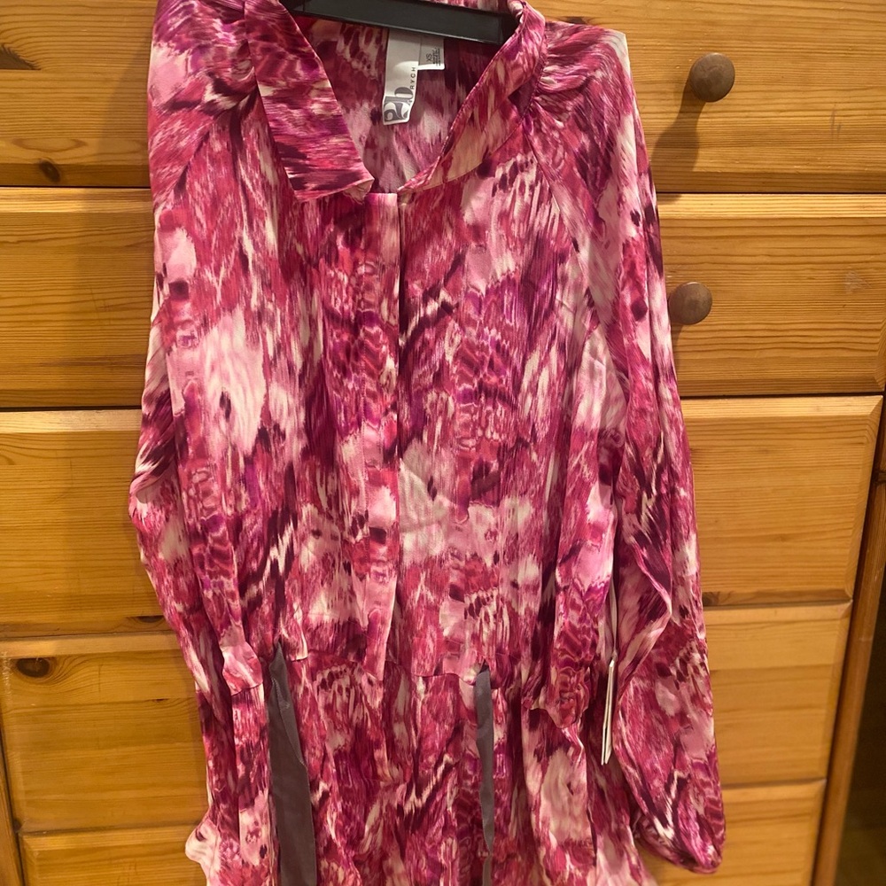 2B.Rych Pink Patterned Jumpsuit